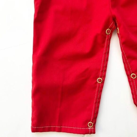 Vintage red clip overalls EUC 24 months
. - Picture 3 of 4